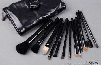 Kit com 13 Pincéis Réplica Mac (Preto)